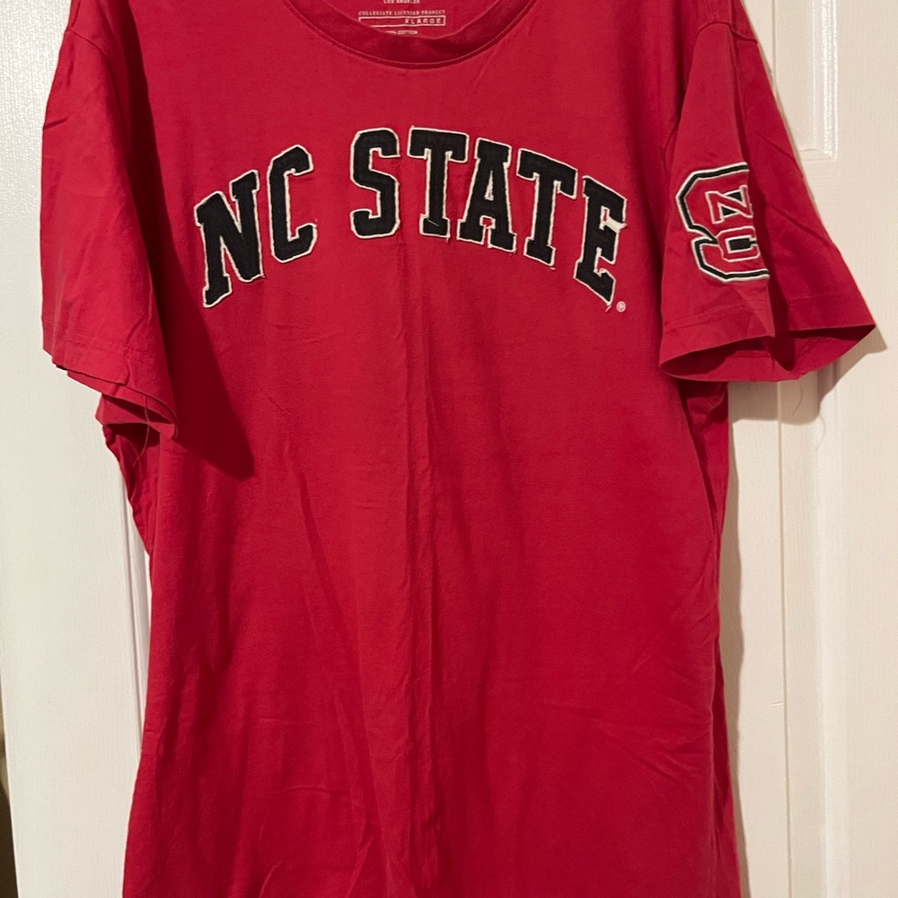 Colosseum Athletics Red NC State T-Shirt